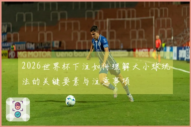 2026世界杯下注如何理解大小球玩法的关键要素与注意事项